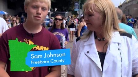 Video thumbnail: Minnesota 4-H: Growing True Leaders Sam Johnson