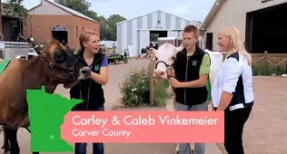 Caleb and Carley Vinkemeier
