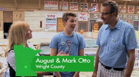 Video thumbnail: Minnesota 4-H: Growing True Leaders Mark and August Otto