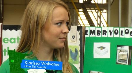 Video thumbnail: Minnesota 4-H: Growing True Leaders Klarissa Walvatne