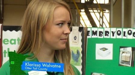 Video thumbnail: Minnesota 4-H: Growing True Leaders Klarissa Walvatne