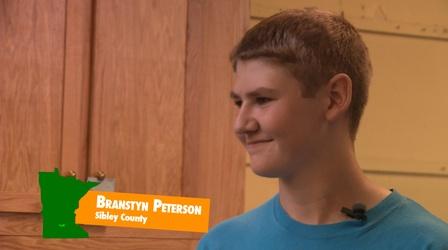 Video thumbnail: Minnesota 4-H: Growing True Leaders Branstyn Peterson