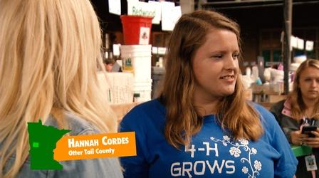Video thumbnail: Minnesota 4-H: Growing True Leaders Hannah Cordes