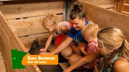 Video thumbnail: Minnesota 4-H: Growing True Leaders Karly Davenport