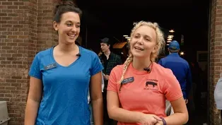Gabriella Sorg and Kennedy Janssen