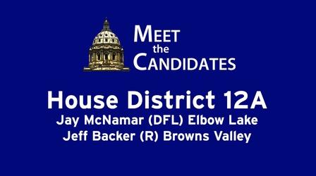 Video thumbnail: Meet The Candidates House District 12A (2016)