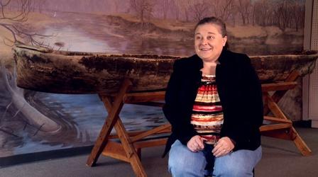 Video thumbnail: Postcards Dugout Canoe, Book Illustrator, Chainsaw Artist