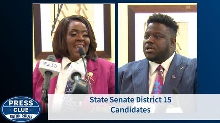 Video thumbnail: Press Club State Senate District 15 Candidates | 10/07/19 | Press Club