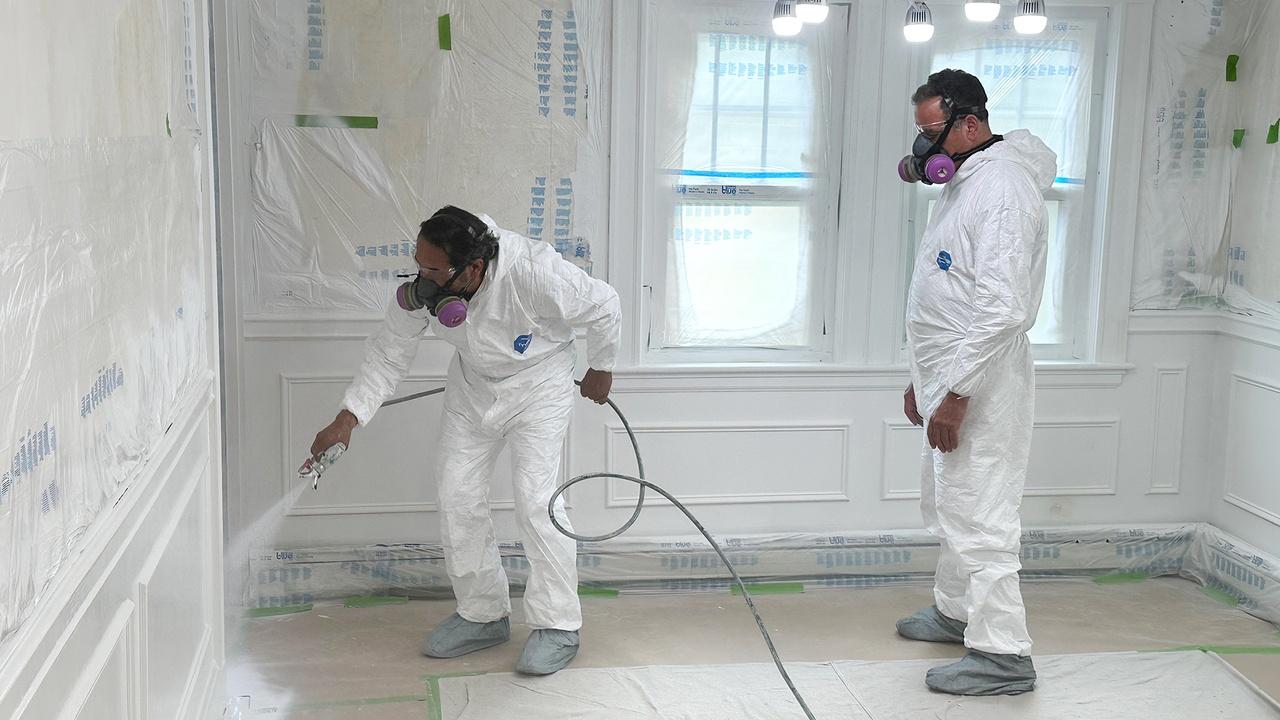 E14 | Paint Wainscoting, Sandbox | Ask This Old House