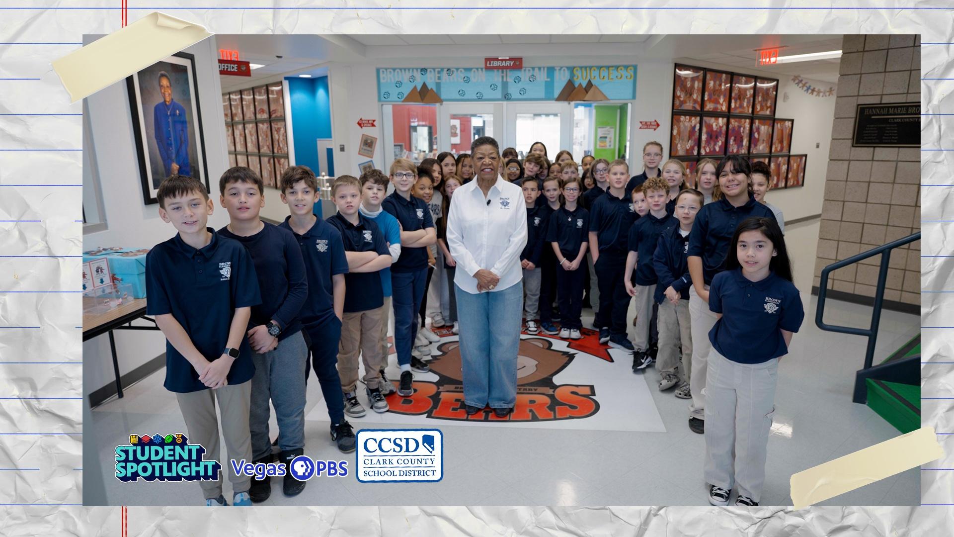 Go inside Hannah Marie Brown ES to meet the school’s namesake and the students who love her.