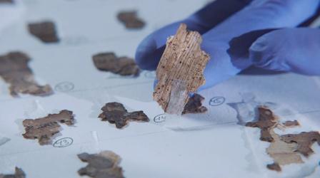 Video thumbnail: NOVA Dead Sea Scroll Detectives