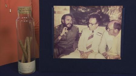 Video thumbnail: Antiques Roadshow Appraisal: 1977 Fidel Castro Cigars & Business Card