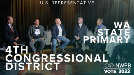 Video thumbnail: NWPB Vote 2022 WA US Representative | 4th Congressional District (Primary)