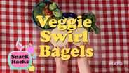 Veggie Swirl Bagels
