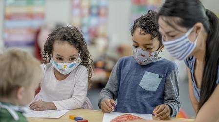Video thumbnail: PBS NewsHour More states lift mask requirements, sparking concerns