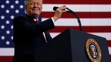 Video thumbnail: PBS NewsHour How businessman Trump turned exaggeration into his brand