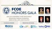 FCOE Honors Gala 2021