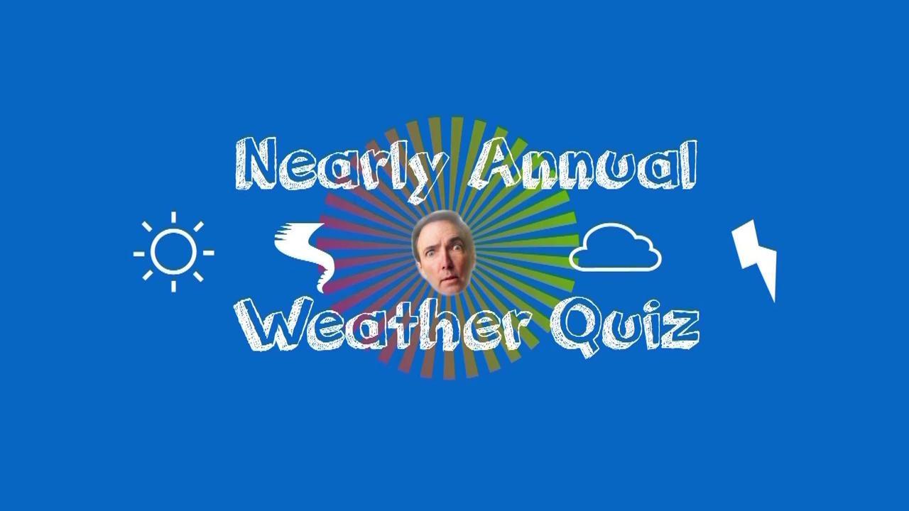 The Nearly-Annual Paul Douglas Weather Quiz | 2018 Edition