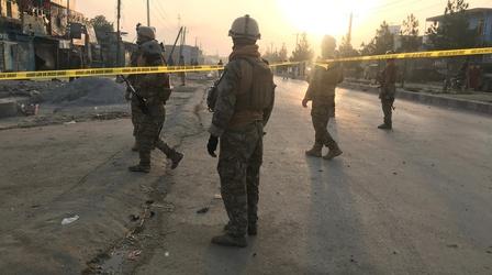 Video thumbnail: PBS NewsHour In Afghanistan, Taliban leverage violence during peace talks