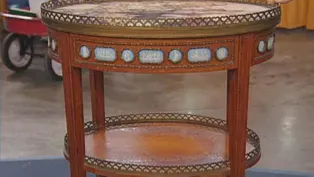 Appraisal: François Linke Side Table, ca. 1910