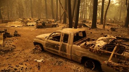 Video thumbnail: PBS NewsHour The unique firefighting challenges from West U.S. wildfires