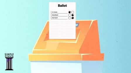 Video thumbnail: Simple Civics How Do Voting Machines Work?