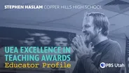 2020 UEA Excellence in Teaching Awards- Stephen Haslam