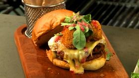 Video thumbnail: Charlotte Cooks Burgers