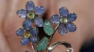 Appraisal: Retro Flower Brooch, ca. 1940