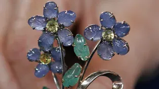 Appraisal: Retro Flower Brooch, ca. 1940