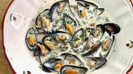 Video thumbnail: American Masters Jacques Pépin Makes Moules Two Ways
