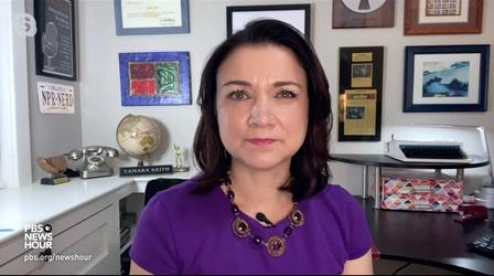 Video thumbnail: PBS NewsHour Tamara Keith and Amy Walter on Biden’s relief package