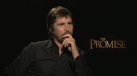 Video thumbnail: Flicks Christian Bale for "The Promise"