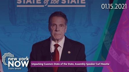 Video thumbnail: New York NOW Unpacking State of the State, Assembly Speaker Carl Heastie