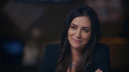 Video thumbnail: Finding Your Roots Pamela Adlon's Great-Great-Grandfather Was a Rabbi