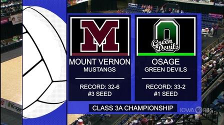 Video thumbnail: Iowa PBS Presents (3A) 2020 IGHSAU Girls State Volleyball Championships