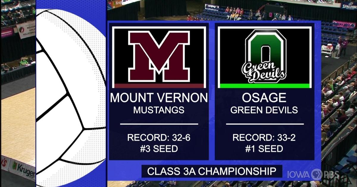Iowa PBS Presents (3A) 2020 IGHSAU Girls State Volleyball