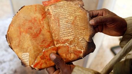 Video thumbnail: PBS NewsHour Preserving the priceless manuscripts of Timbuktu