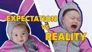 New Parents: Expectations vs. Reality