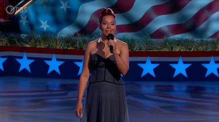 Video thumbnail: National Memorial Day Concert Rhiannon Giddens Performs "Count on Me"