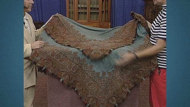 Antiques Roadshow | Appraisal: Indian Kashmiri Shawl, ca. 1850
