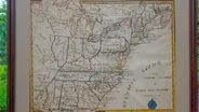 Appraisal: 1823 Schoolgirl United States Map
