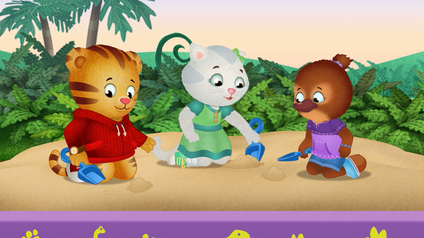 Daniel Helps Take Care of Margaret/Daniel Goes to the Dinosaur Playground