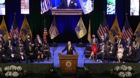 Video thumbnail: NJ Spotlight News Murphy outlines second-term priorities at inauguration