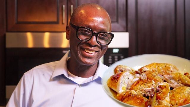 Make Marcella Hazan's easy roast chicken with lemon