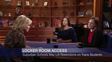 Video thumbnail: Chicago Tonight Suburban Schools May Lift Restrictions on Trans Students