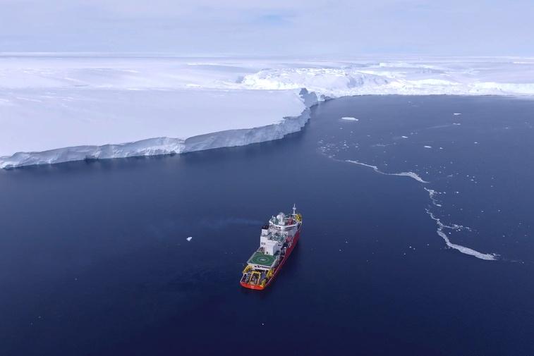 Inside Antarctica's Doomsday Glacier Poster