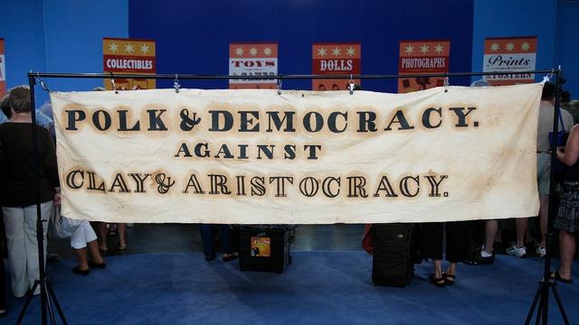 Antiques Roadshow | Appraisal: 1844 Presidential Election Political Banner