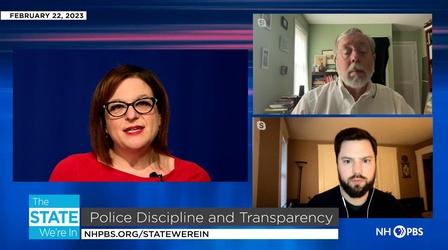 Video thumbnail: The State We're In Police discipline and transparency