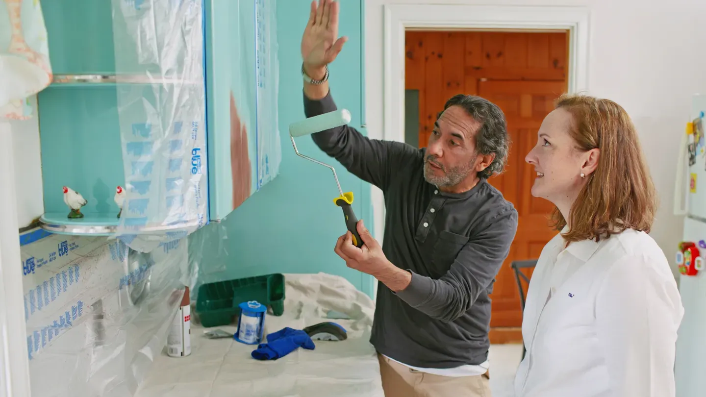 E2 | String Lights, Kitchen Painting | Ask This Old House